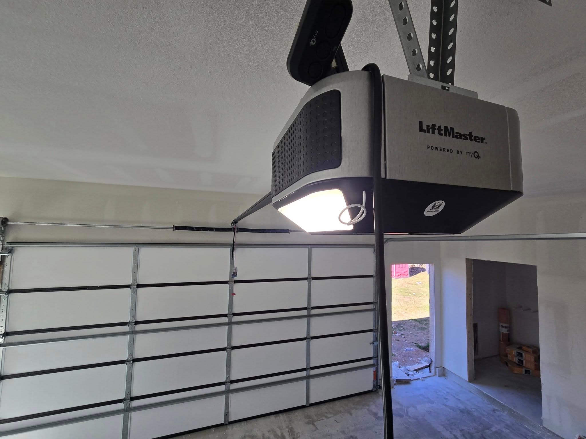 Garage door opener installation – Northwest Arkansas